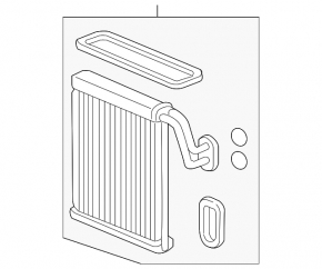 Honda Insight 19-22 Evaporator