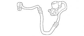 Lexus GX470 03-09 air conditioner condenser-compressor pipe