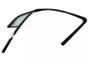 Door glass triangle with seal front left Buick Encore 13-19