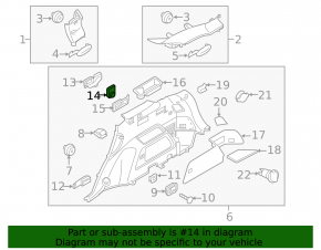 Climate control Kia Sorento 19-20 3 row