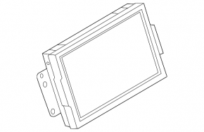 Monitor, display, navigation Ford Explorer 11-12 prerest Sync2