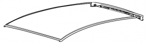 Metal roof Ford Focus mk3 11-18 5d without hatch, sawed off