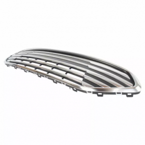 Ford C-max MK2 2017-2018 USA front bumper upper grille, restyling, chrome, non-factory holes, broken mount, sand