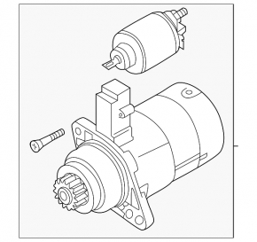 Starter VW Tiguan 18-24 Bosch