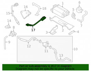 Lambda probe front second Nissan Murano z51 09-11
