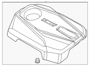Hyundai Sonata 20-26 HEV Engine Cover