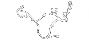 Rear Left Door Wiring Chevrolet Bolt EUV 22-23