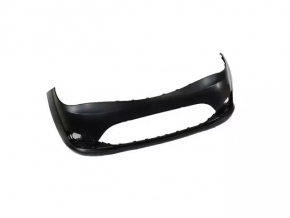 Bare front bumper Chrysler Pacifica 17-20 under fog lights without parking sensors