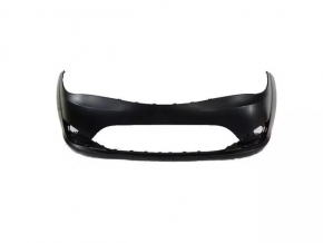 Bare front bumper Chrysler Pacifica 17-20 under fog lights without parking sensors