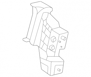 Kia EV6 22-24 Front Right Door Glass Guide