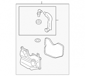 Ford Crankcase Gas Separator C-max MK2 13-18