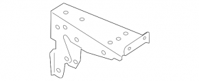 Front left fender bracket front Porsche Panamera 14-16