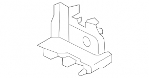 Lower trunk door lock Ford Transit Connect MK2 13-23 cargo