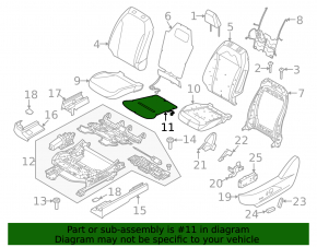 Heated Driver's Seat for Ford Mustang Mach-E 21-25