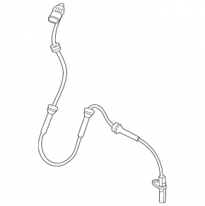 ABS sensor rear left Land Rover Range Rover Evoque 12-16 for auto parking
