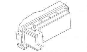 Fuse Box Ford Escape MK4 20-hybrid, plug-In, without block