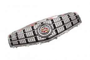 Grille radiator grill Cadillac ATS 13-14 chrome with molding and emblem