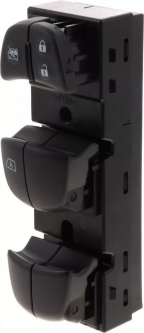 Front left window lift control Nissan Altima 13-18 black, 1 auto