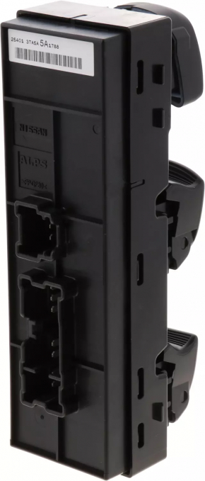 Front left window lift control Nissan Altima 13-18 black, 1 auto