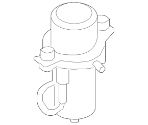 BMW 3 Series F30 16-18 PHEV Master Cylinder Vacuum Pump