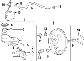 Toyota Rav4 19 GTZ reservoir - with lid