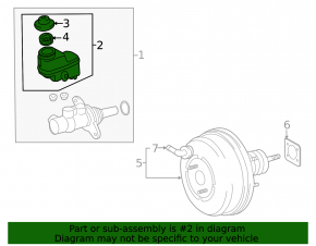 Toyota Rav4 19 GTZ reservoir - with lid