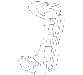 Front right brake caliper bracket for Toyota Camry v70 18-24