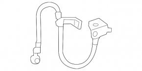 Brake hose front left Hyundai Elantra 21-23