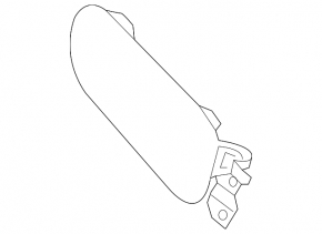 Mitsubishi Outlander 18-22 PHEV Charging Port Door
