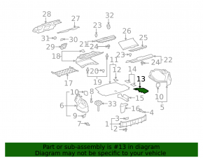 Trunk lid left Lexus LS460 LS600h 07-08
