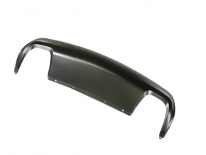Rear bumper trim lower Jeep Cherokee KL 19-21 for 2 pipes, structure, under chrome tips
