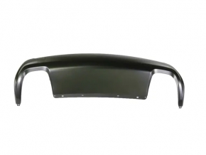 Rear bumper trim lower Jeep Cherokee KL 19-21 for 2 pipes, structure, under chrome tips