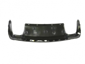 Rear bumper trim lower Jeep Cherokee KL 19-21 for 2 pipes, structure, under chrome tips