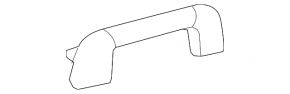 Ceiling handle left Toyota Avalon gray 05-12