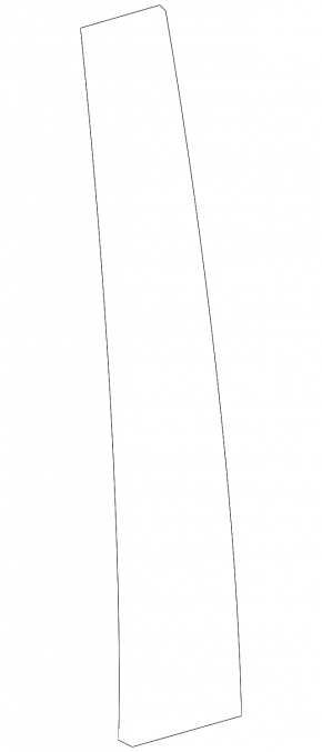 Door trim, rear right, front side, Lexus LX 22-26