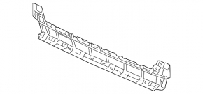 Lower grille of the front bumper of the Audi A5 F5 20-25