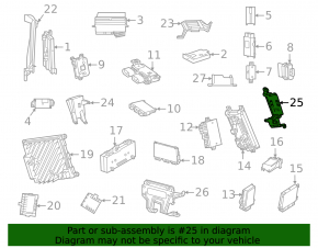 Mounting the BCM BODY CONTROL MODULE in the trunk of a Mercedes X167 GLS 450 580 20-23