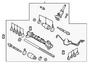 Mazda3 MPS 09-13 steering rack