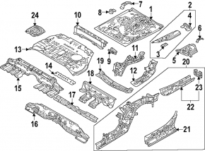 Mazda CX-90 24-26 Trunk Tray