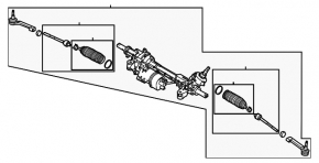Ford Explorer 20 steering rack - electric