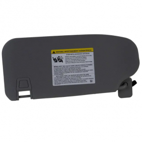 Right visor for Lincoln Corsair 20-26, gray, without hook, with backlight, for cleaning