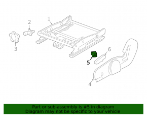 Buick Encore 13-22 Driver's Seat Controls