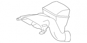 Air intake Toyota Highlander 14-19 2.7