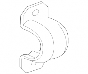 Rear stabilizer bar mounting bracket left Cadillac CTS 14-19 RWD