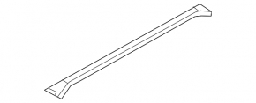 Upper trunk opening trim Audi Q7 16-