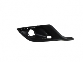Fog light frame assembly left Dodge Durango 14-20 with chrome moldings