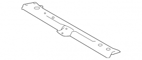 TV lower bar Lexus UX200 UX250h 19-26