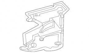 Bottom protection right Toyota Sienna 21-25