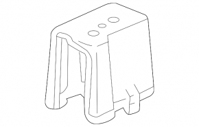 Engine Computer Block Housing Lexus RX450h 10-15 2 parts