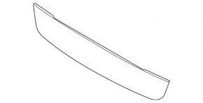 Lower trunk lid trim for Kia Sportage 17-22